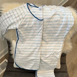 LAKE Pajamas Small Like New Women’s Luxury Pima Cotton Baby Blue